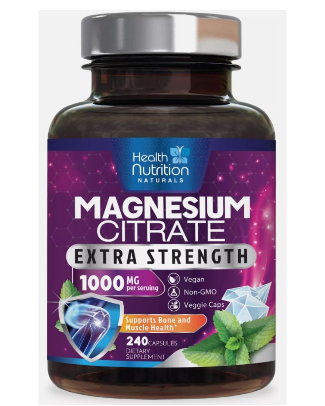 Citrato de Magnesio health nutrition naturals