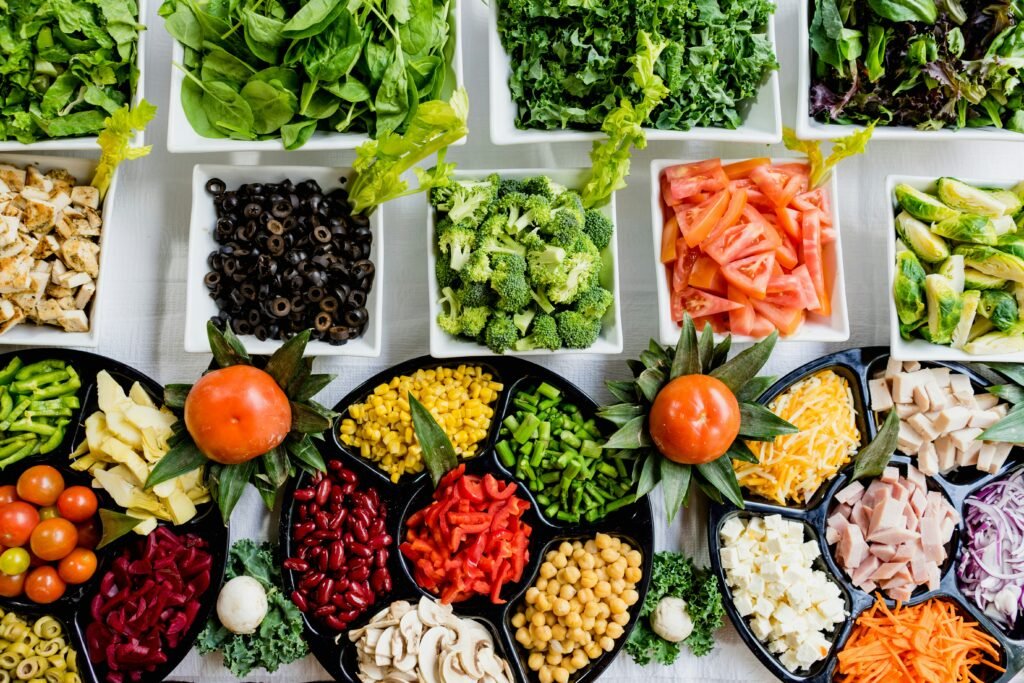 vegetales alimentación saludable