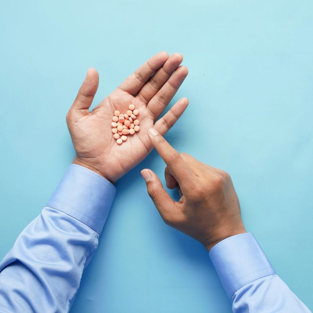 Suplementos alimenticios en forma de capsulas y pastillas