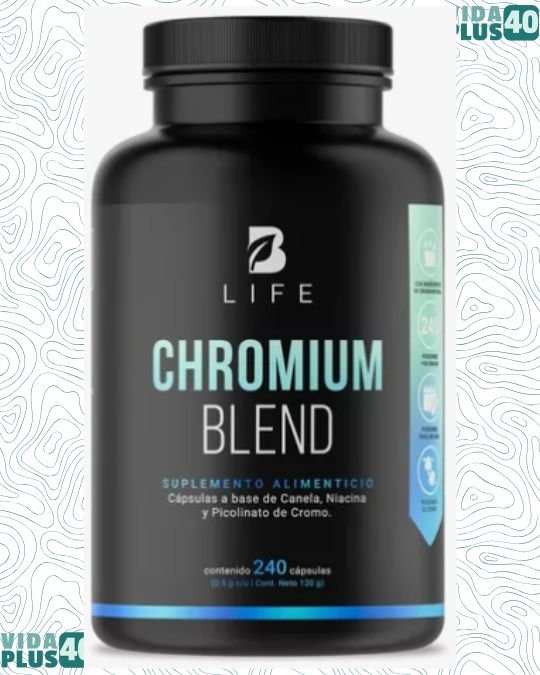Picolinato De Cromo De 240 Cápsulas Chromium Blend B Life