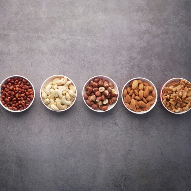 Nueces y semillas fuente de calcio vegetal
