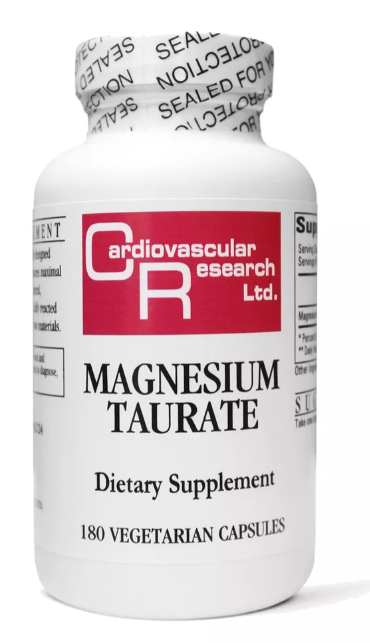 Taurato de magnesio Cardiovascular research